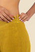 Wide leg pants in linen